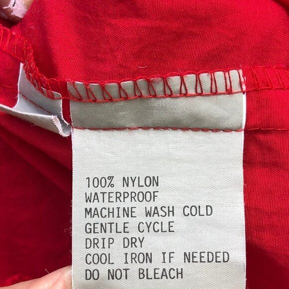 Gear for Sports Wind Spirit Sailing Windbreaker Jacket Size L Half Zip Red Flaw - Picture 11 of 11